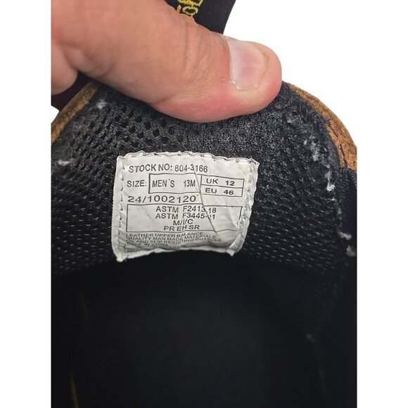 Thorogood Men's 6" Composite Toe Slip On Work Boot 804-3166 Brown Size 13M - Picture 4 of 7